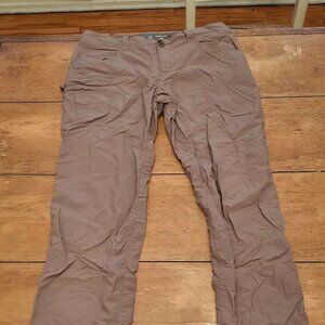Mountain Hardwear Khaki Hiking Pants Women's Size 4